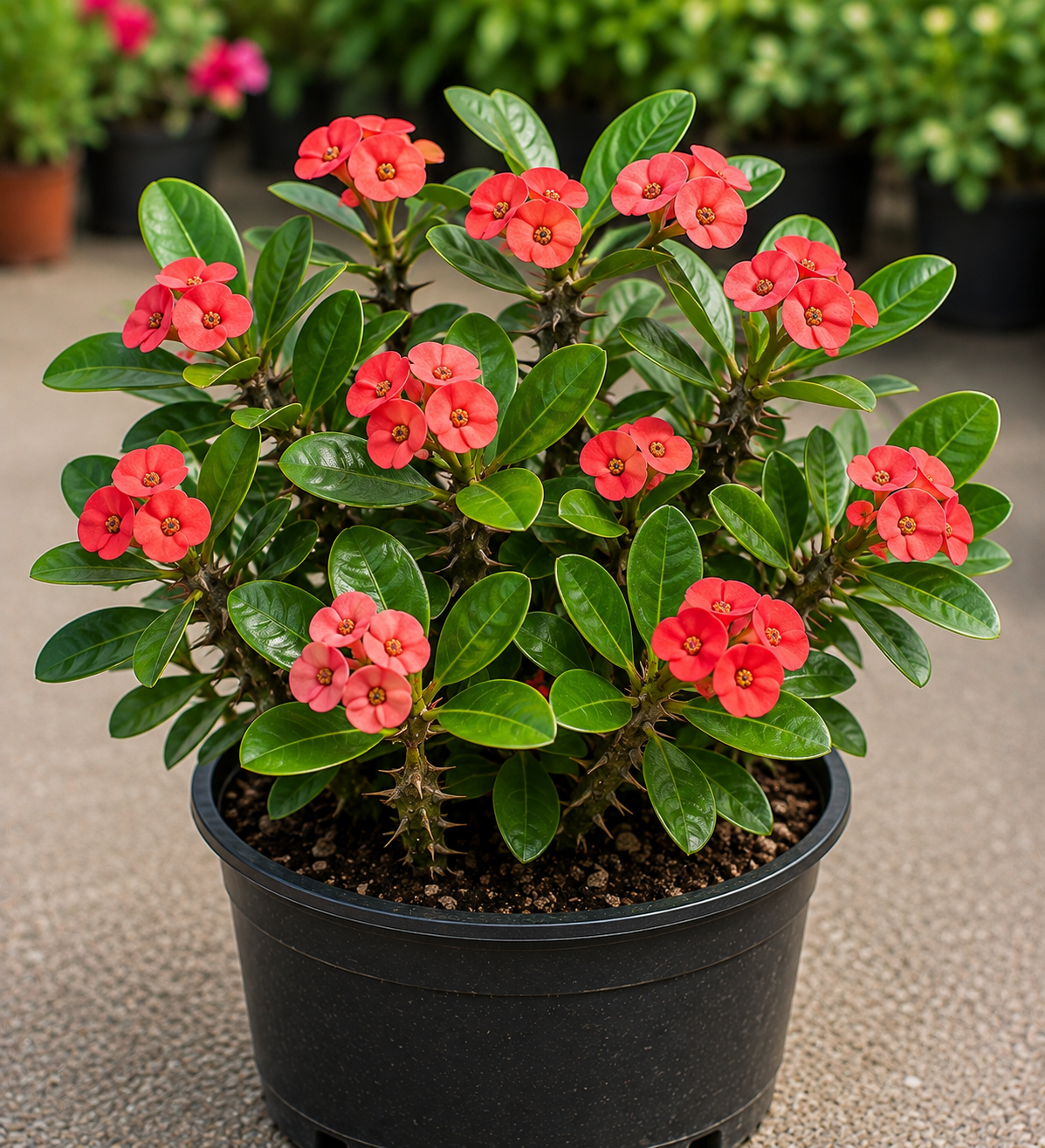 Crown of Thorns (Euphorbia Milii)